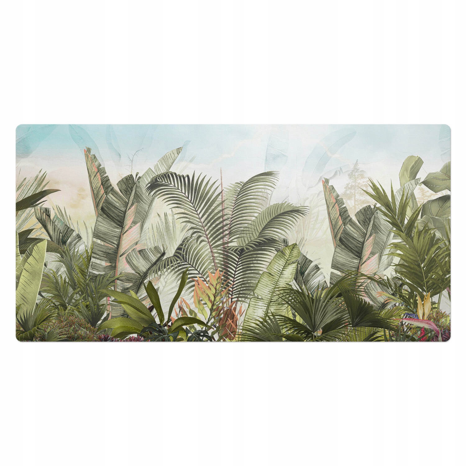 Ochranná podložka na stůl s potiskem Rajská tropická scenérie 100x50 cm