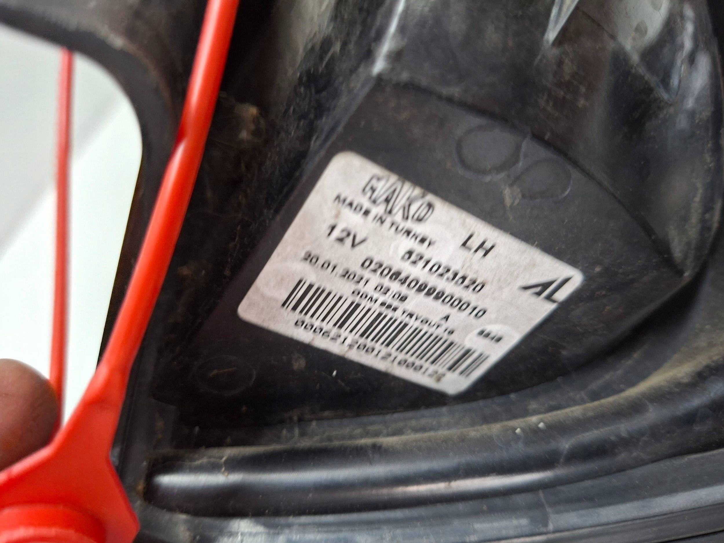 light rear left 521023520 FIAT PANDA III CROSS 2012