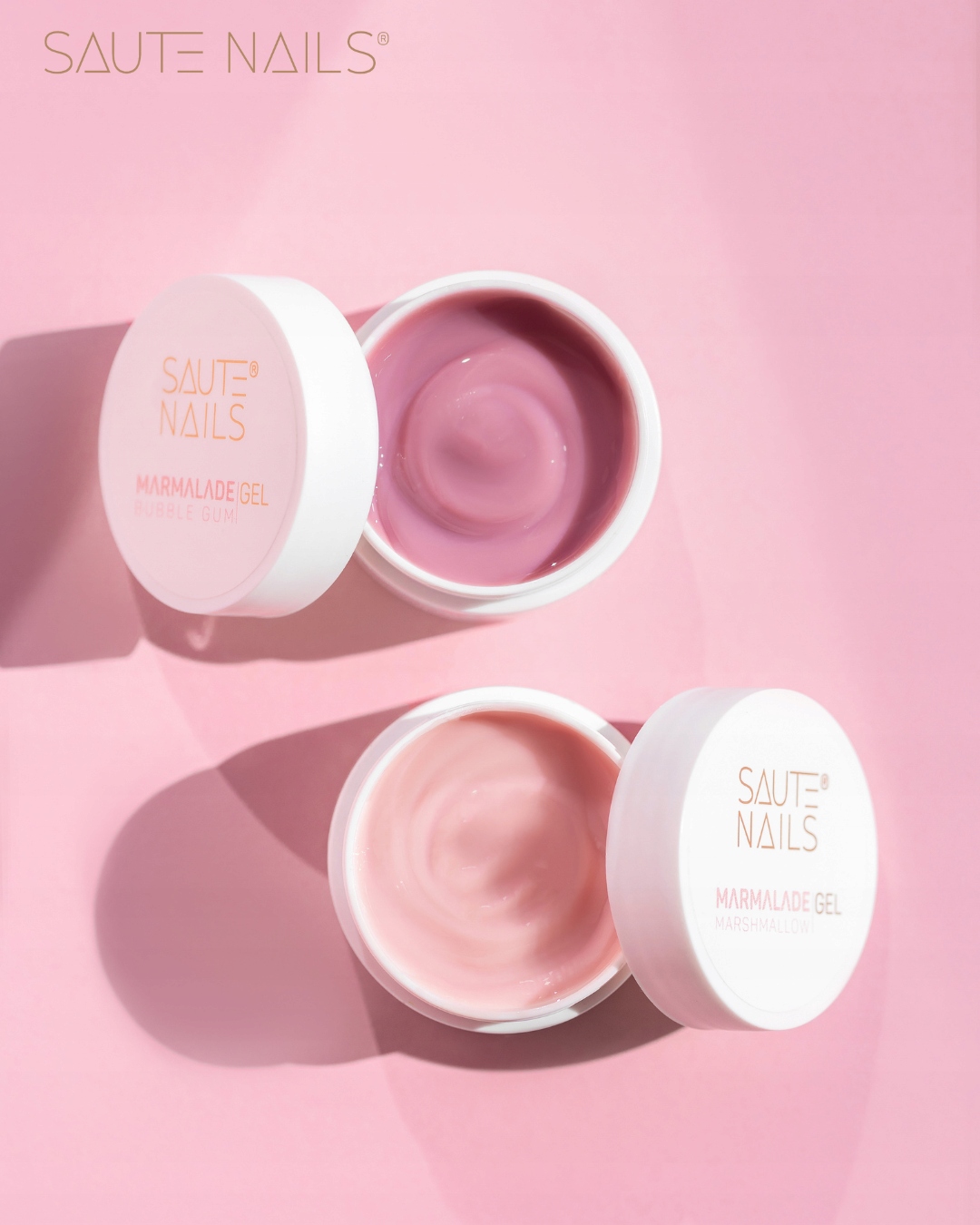 SAUTE NAILS Żel budujący MARMALADE Bubble Gum 30g Marka inna marka