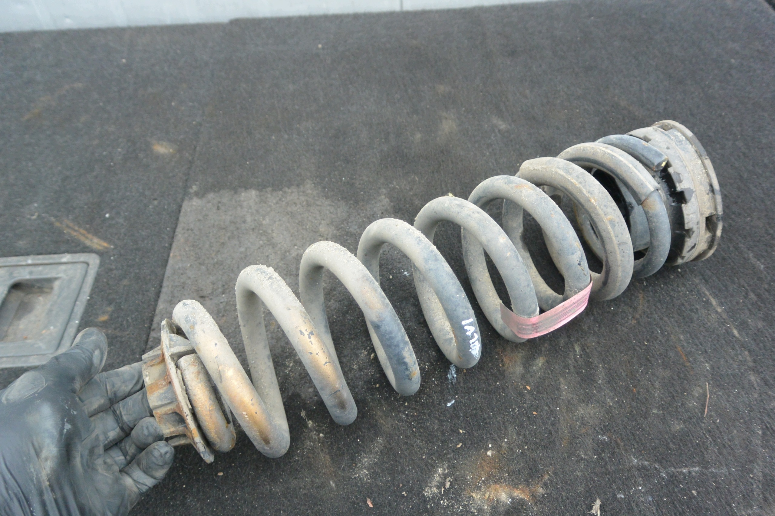 spring rear part right left MERCEDES-BENZ ML-KLASA W164
