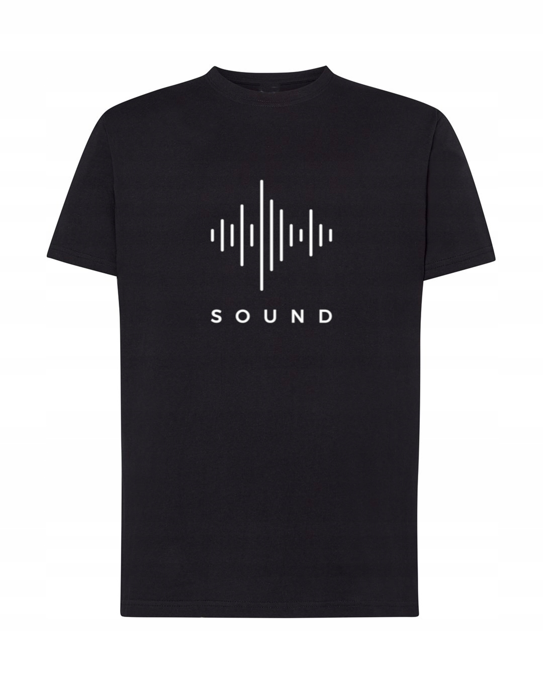 

T-Shirt muzyczny nadruk art line Sound r.M