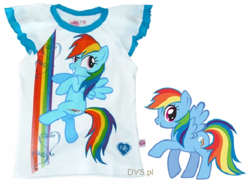 

Bluzka My Little Pony T-shirt Rainbow Dash Bluzecz
