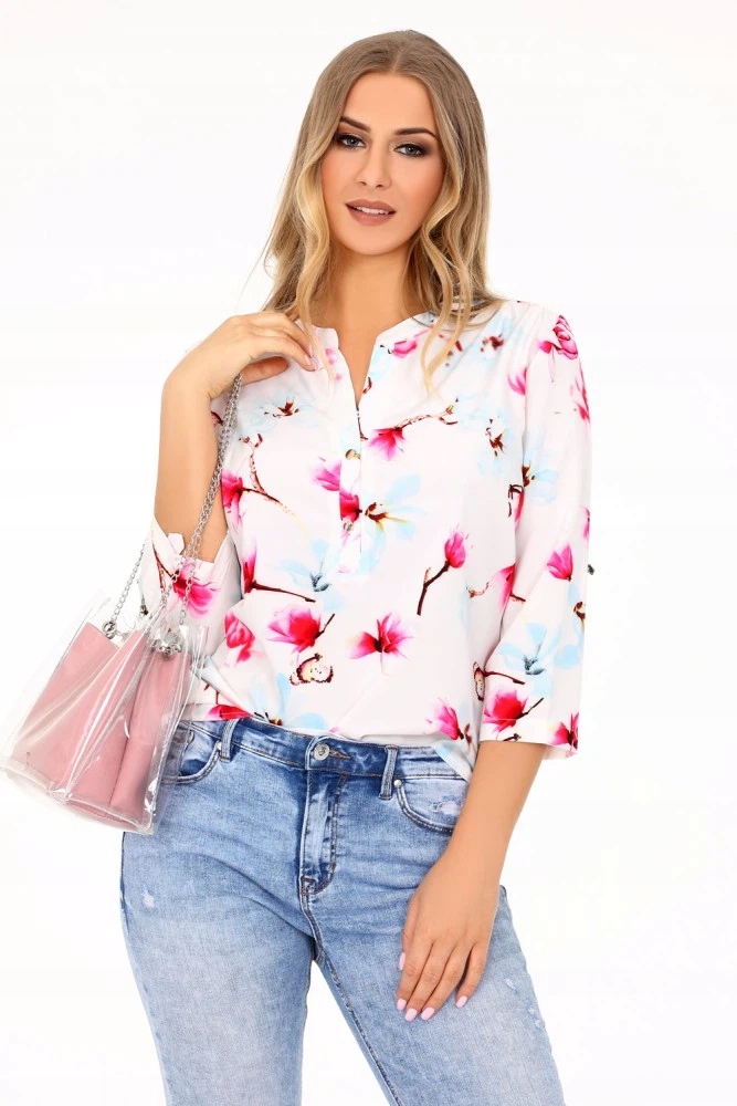 Merribel Bluza Majkena White Bílá, XXL