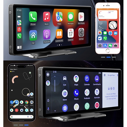 STACJA MULTIMEDIALNA DO SAMOCHODU RADIO CARPLAY BT Model ANDROID AUTO +BT