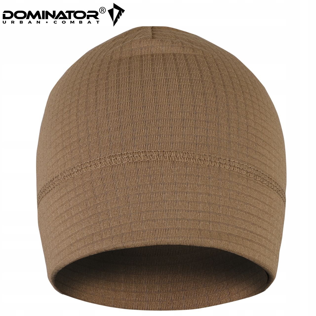 Czapka Termoaktywna Sportowa DOMINATOR QUICK DRY CAP Oddychająca TAN Marka DOMINATOR
