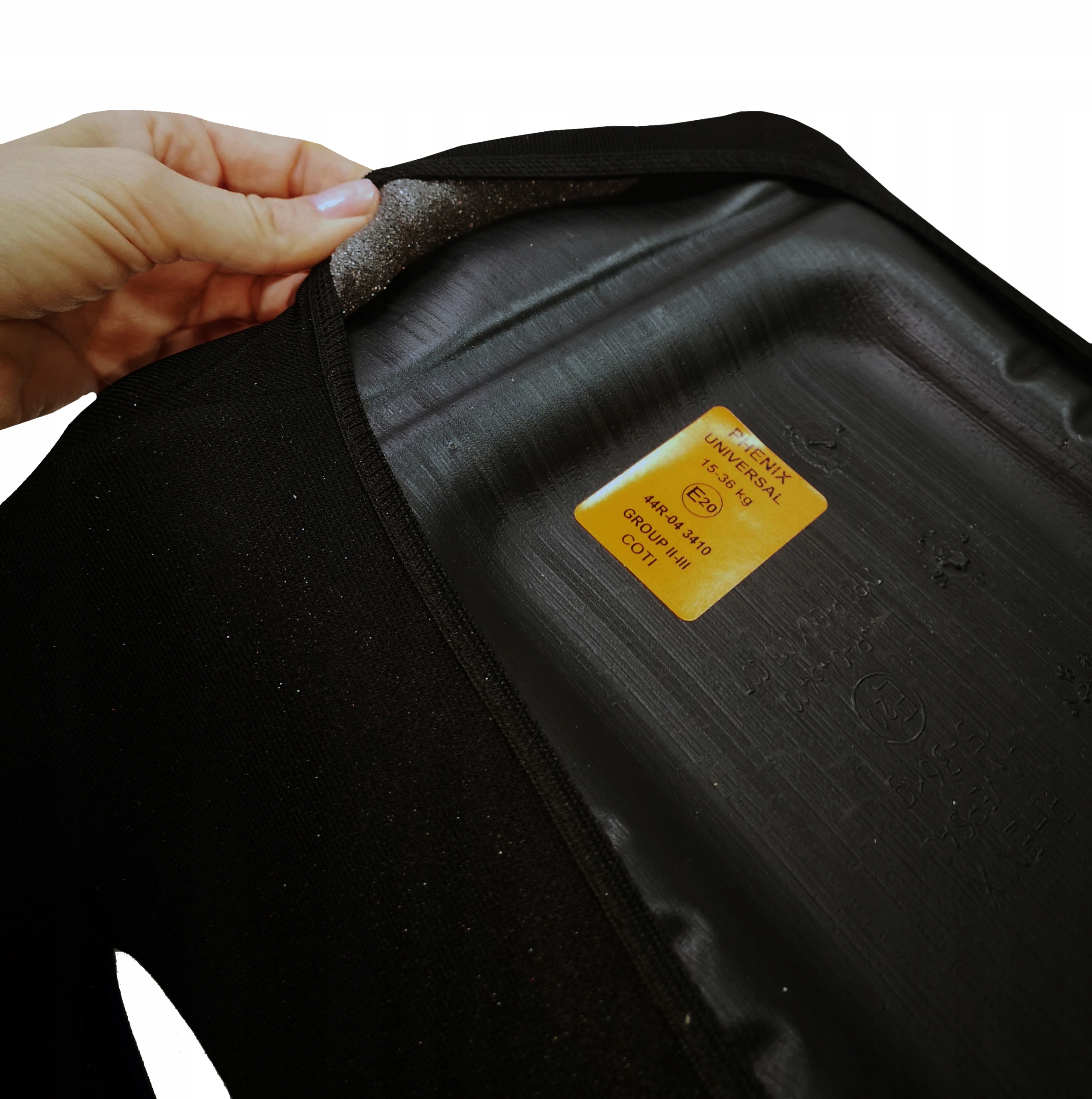 Fotelik samochodowy podstawka siedzisko 15-36 kg COTI PHENIX Sposób montażu samochodowy pas bezpieczeństwa