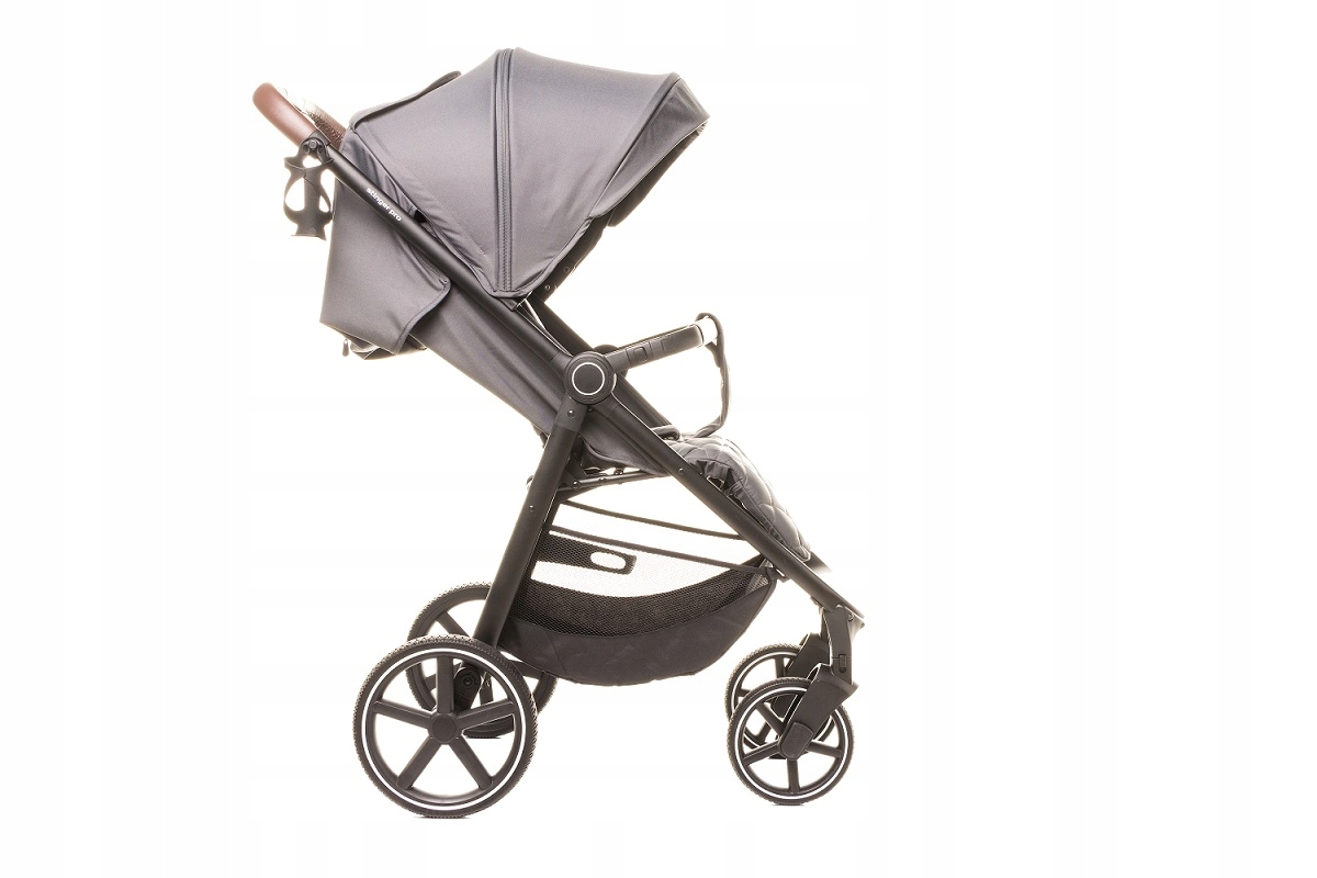 4BABY WÓZEK SPACEROWY SKŁADANY SPACERÓWKA STINGER PRO GRAPHITE + PREZENT Model Stinger Pro