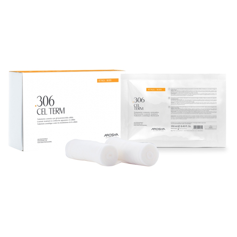 Arosha .306 Cel Term 1x Zabieg Wyszczuplający Zestaw 2x Bandaże