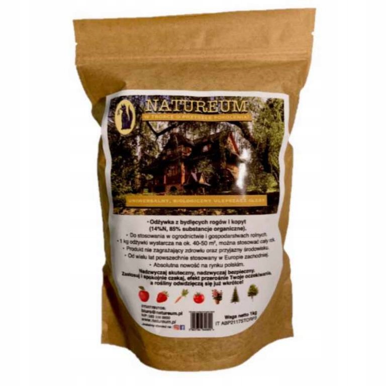 

Nawóz Z bydlęcych rogów i kopyt 1kg