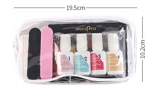 Pinpai Sada Na Ponoření Do Prášku Na Nehty Na Nail