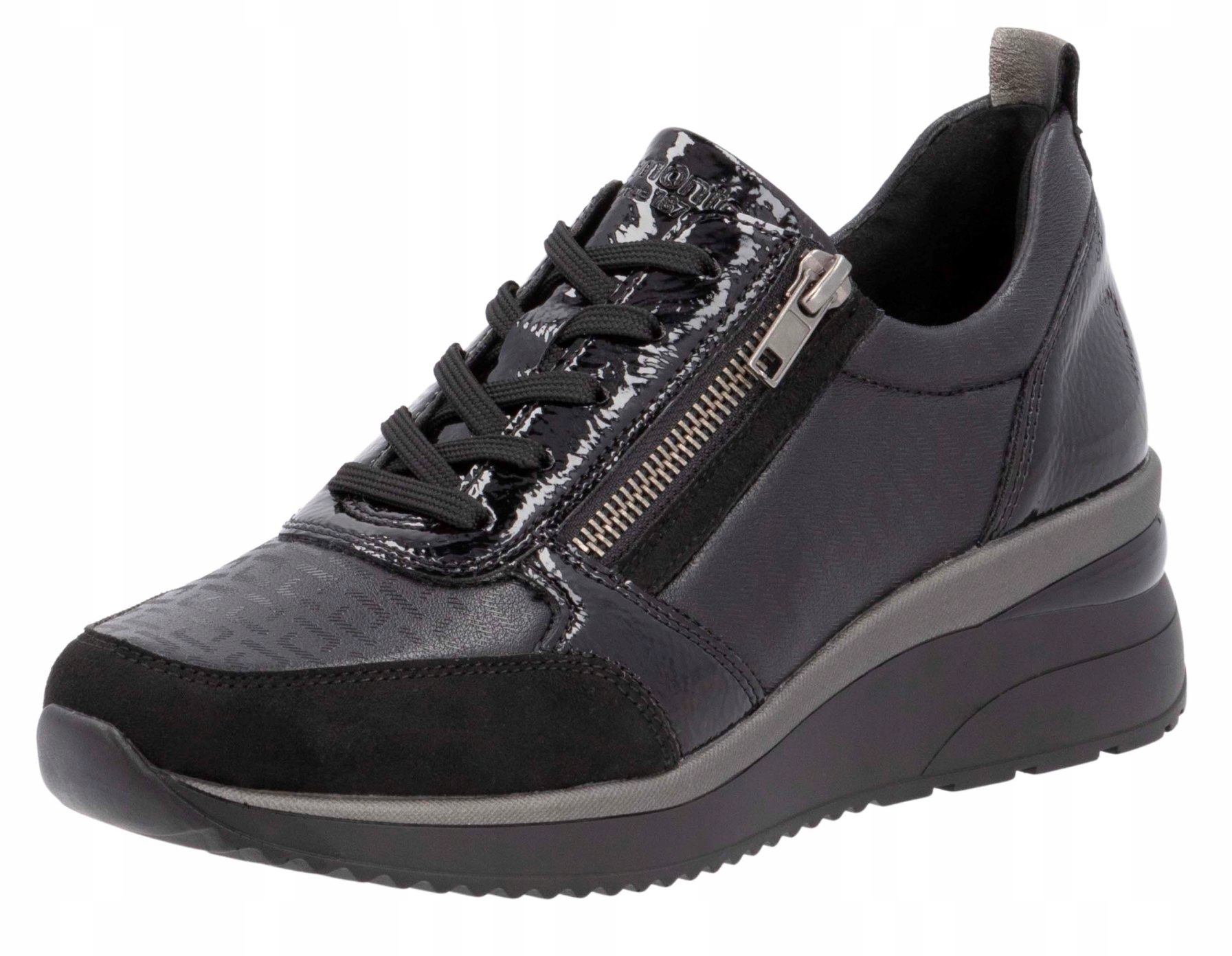 Remonte D2401-06 vel.37 černé polobotky sportovní tenisky Rieker Soft