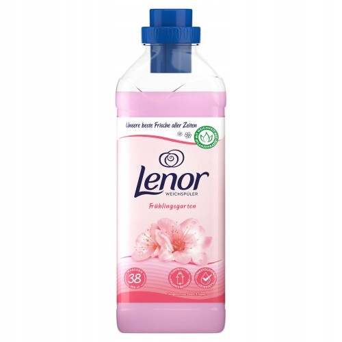 Lenor Fruhlingsgarten Różowy Płyn płukania 950 ml • Cena, Opinie - Allegro