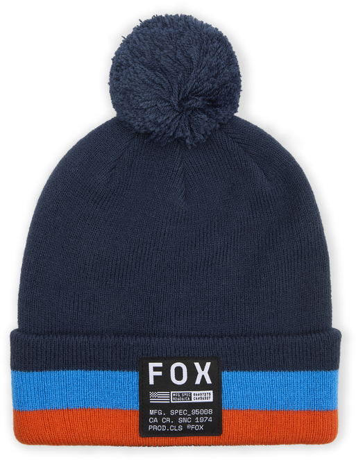Čepice Zimní s bambulí Fox Fracture Pom Beanie Midnight