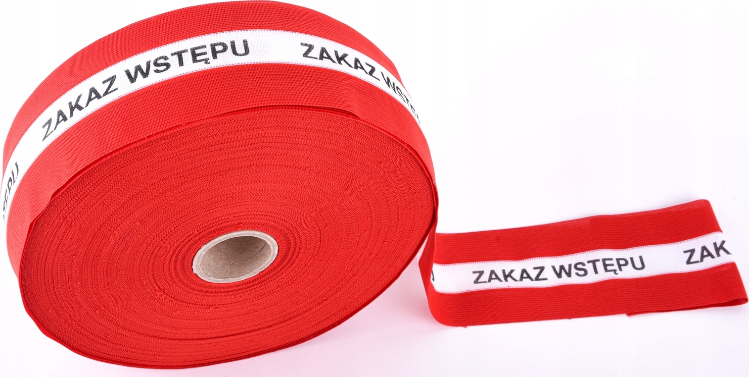Materiálová Výstražná Páska Zákaz Vstupu 100 Mb