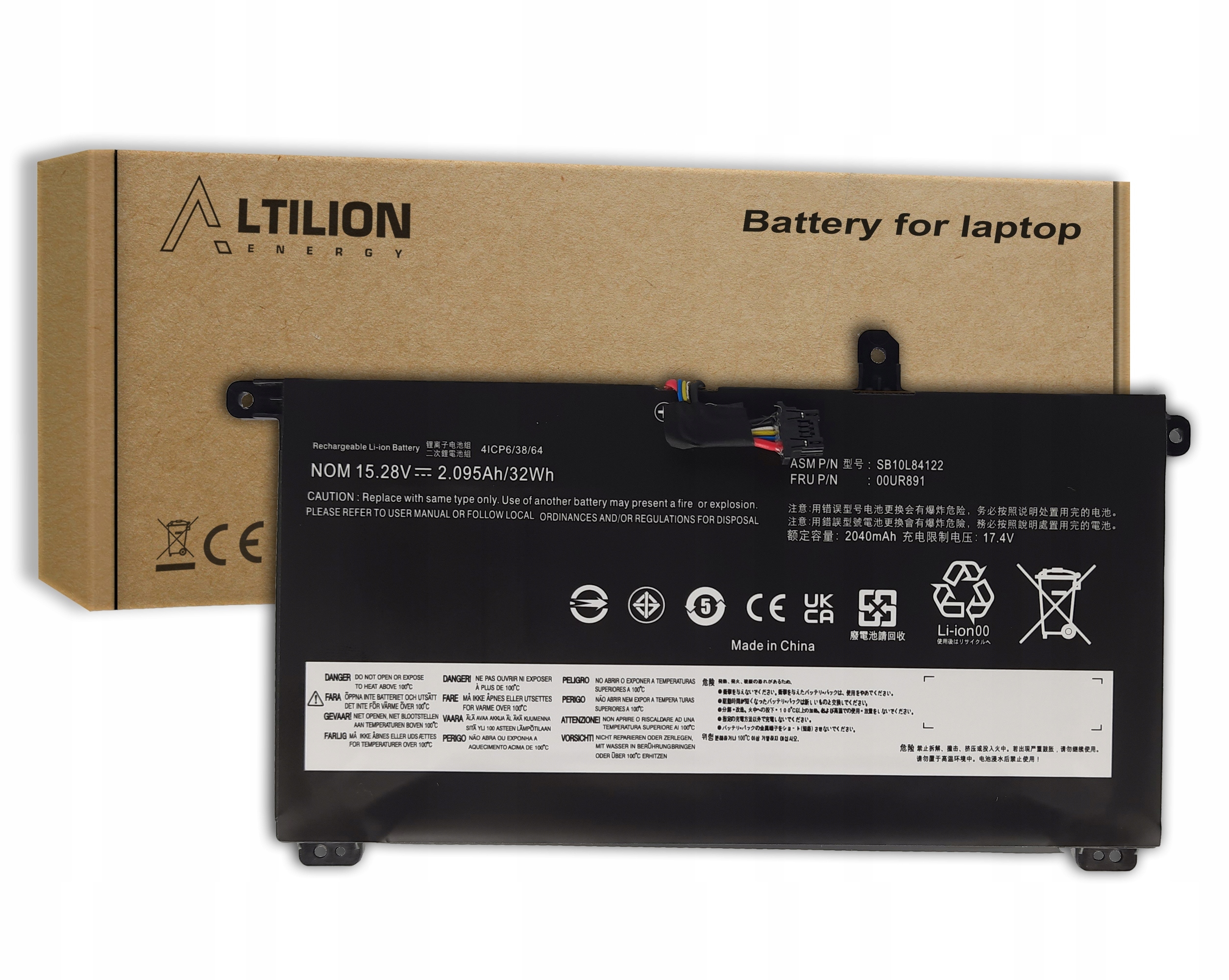 Bateria Altilion Energy 00UR891 kompatybilna z Lenovo
