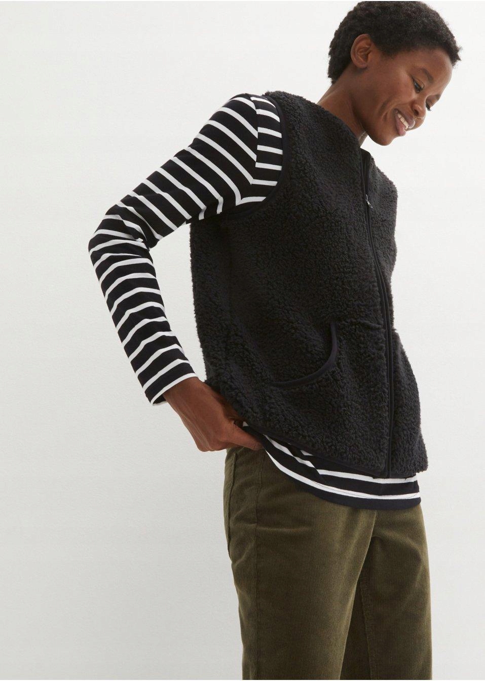 KAMIZELKA Z POLARU BONPRIX 48 Płeć kobieta