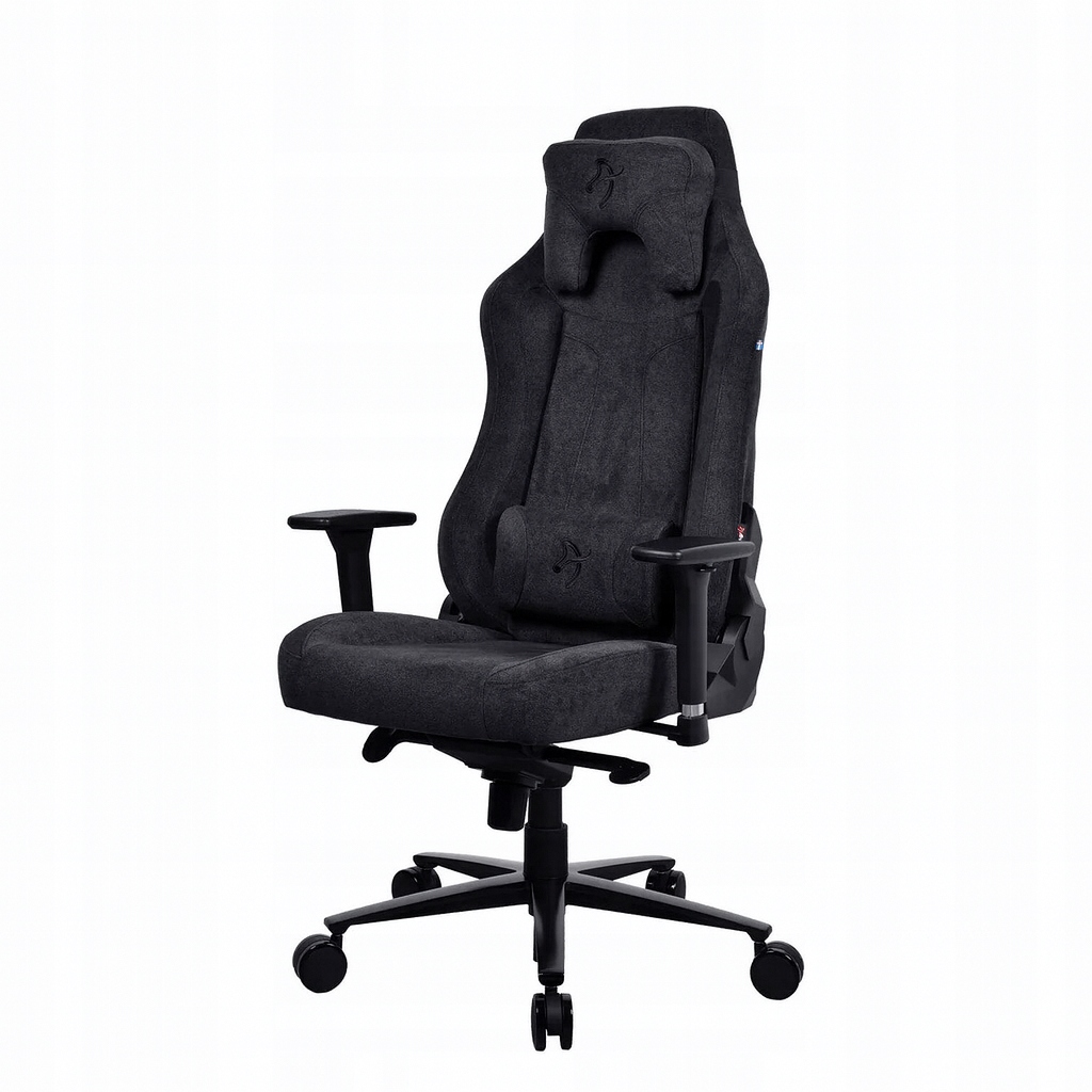 Arozzi Vernazza Soft Fabric Gaming Chair Pure Black