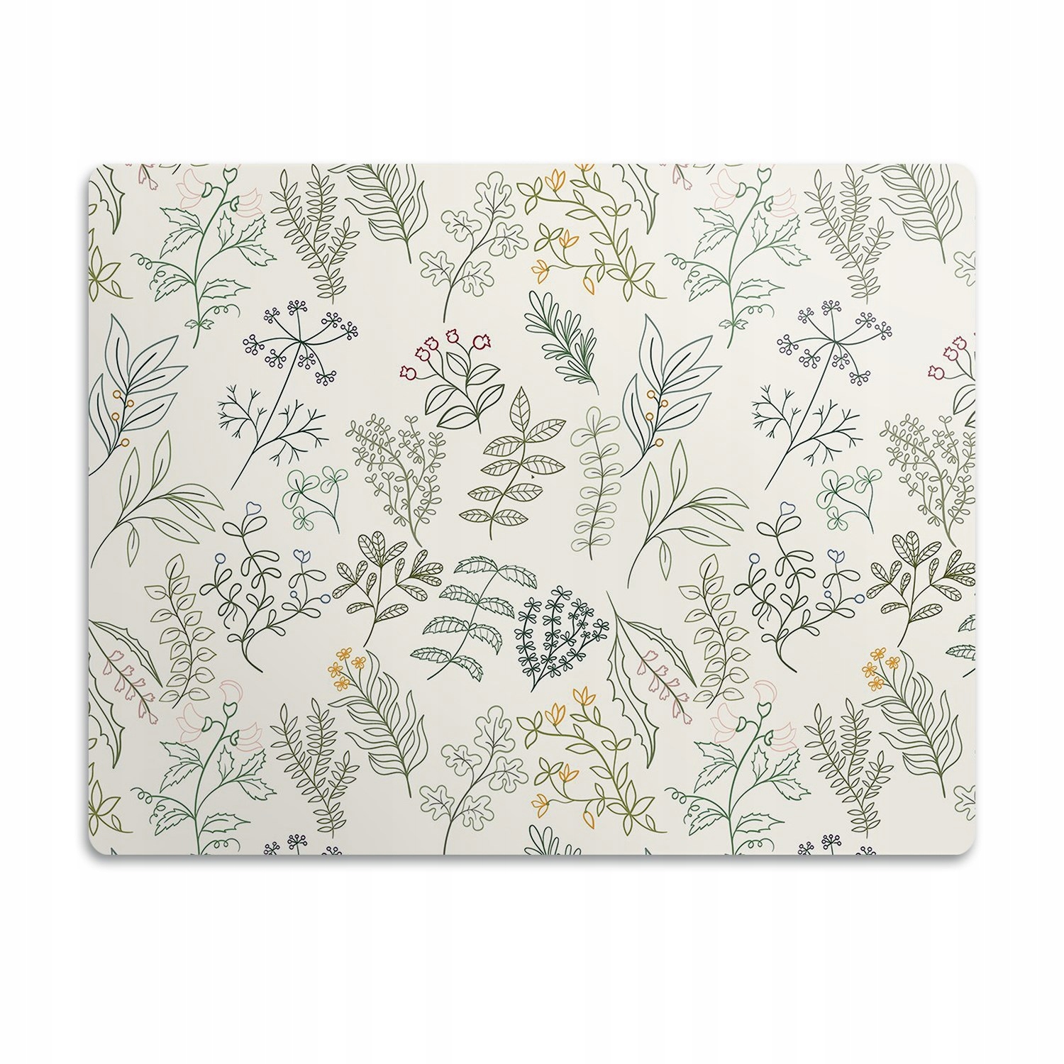 Podložka pod misku pro psa kočku Bylinář rostliny 60x40