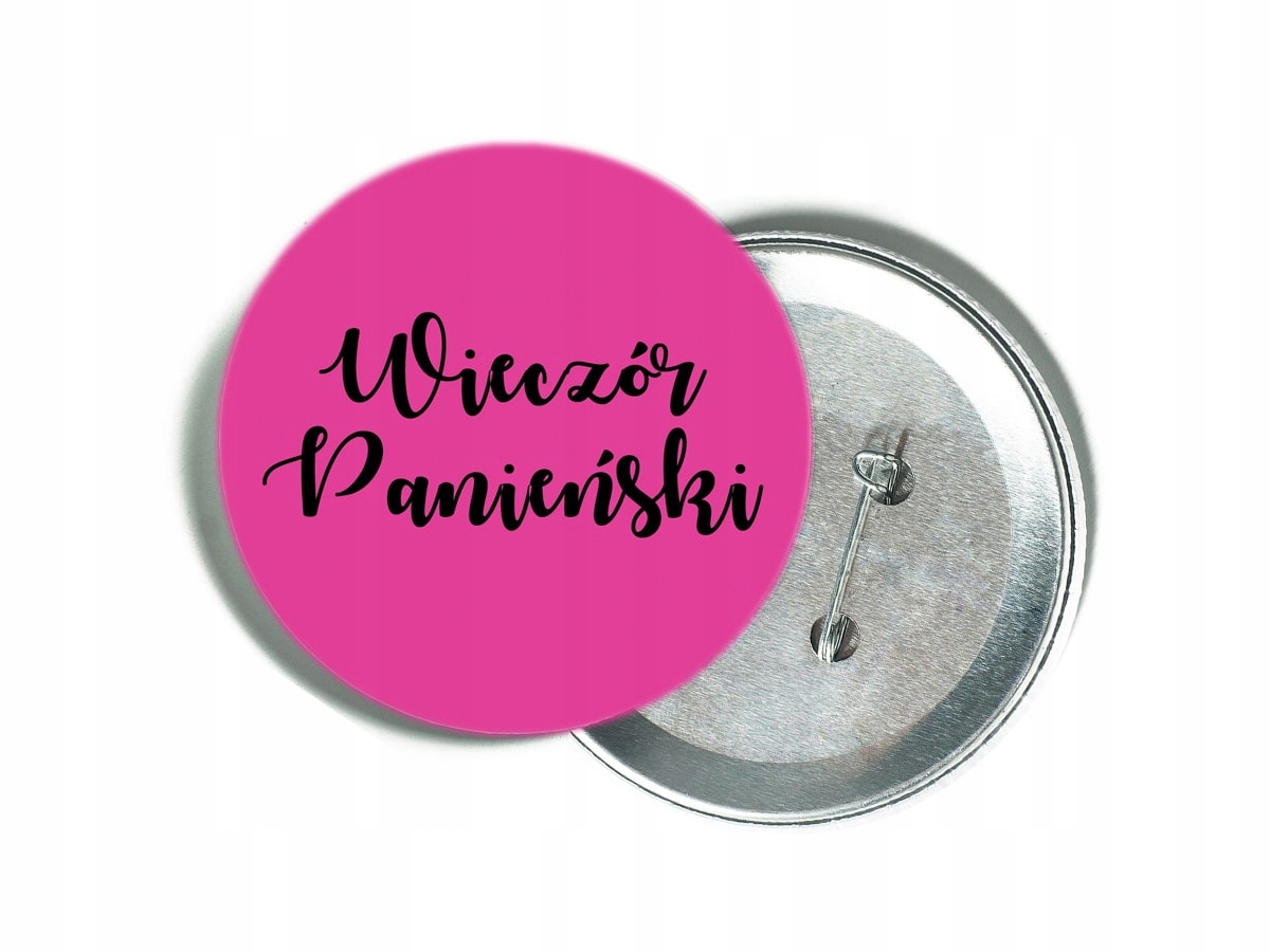

Przypinka kotylion plakietka na Wieczór Panieński