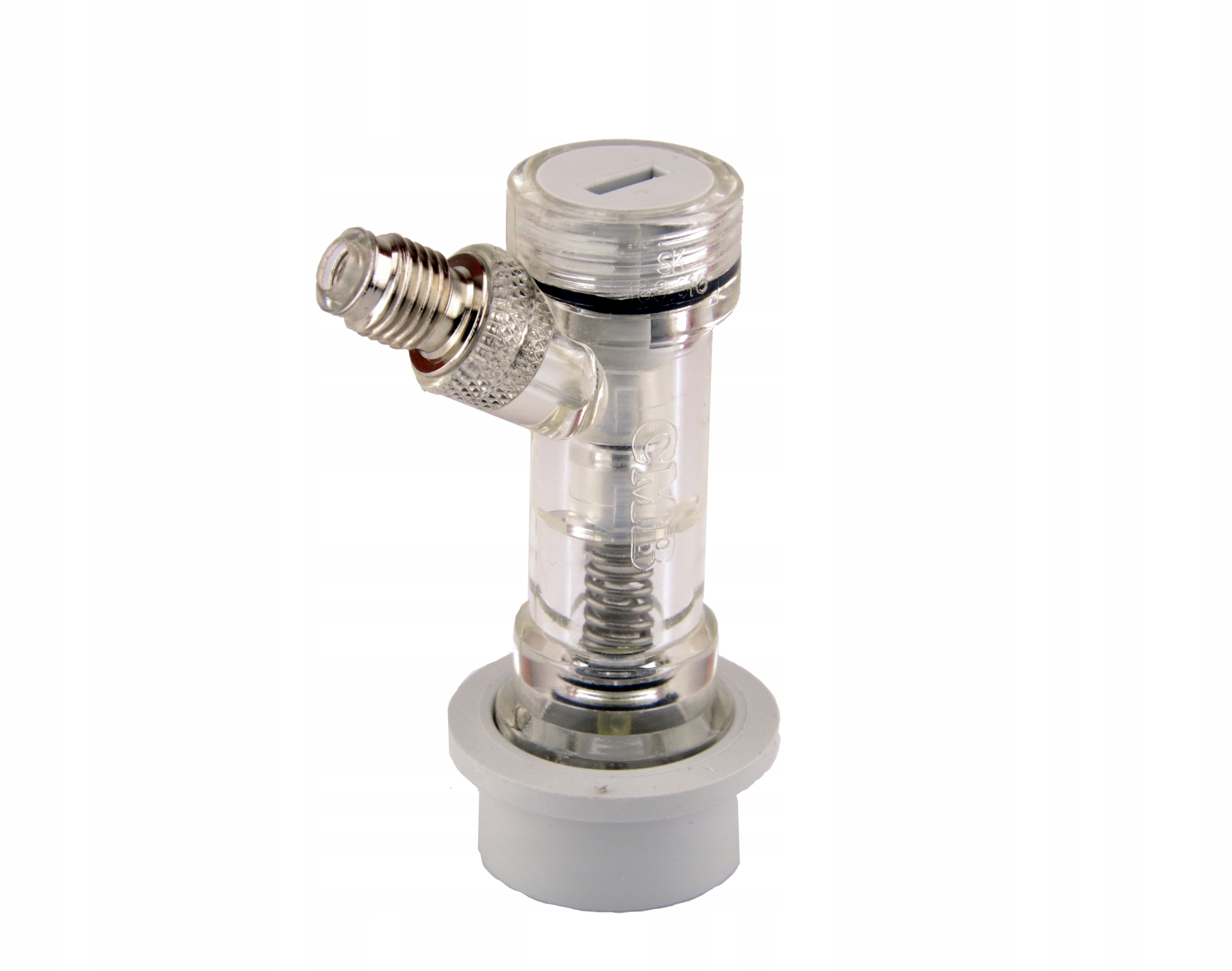 

Złączka Szara Gaz Zawór Zwrotny 7/16 Ball Lock Cmb
