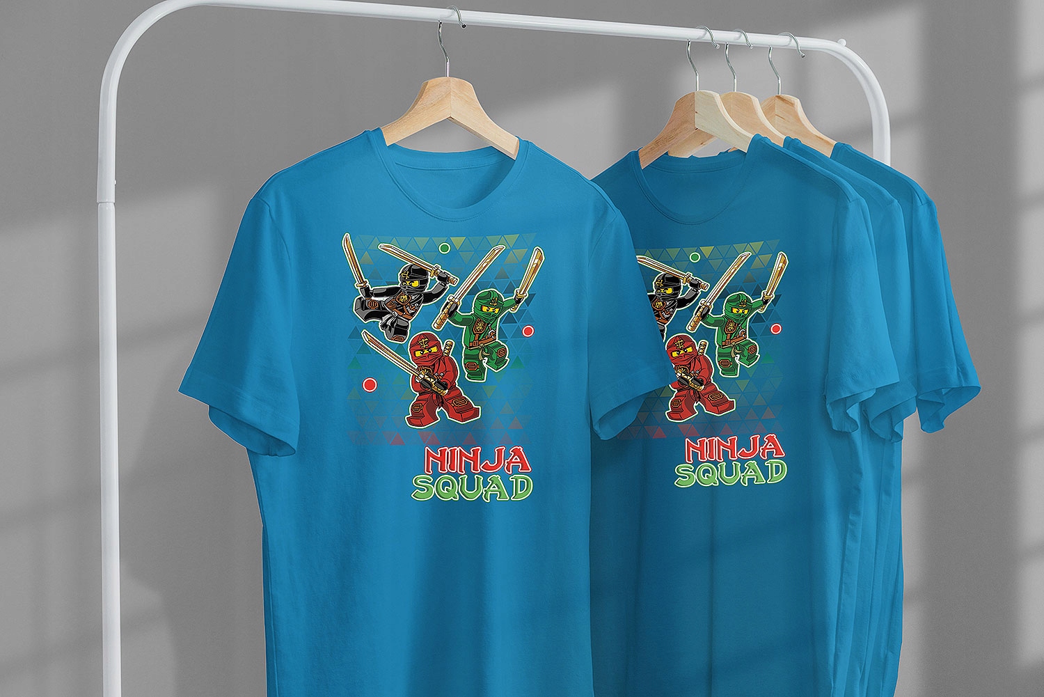 KOSZULKA DZIECIĘCA T-SHIRT DLA DZIECKA KOSZULKA LEGO NINJAGO 116 122 JAKOŚĆ Rozmiar XS