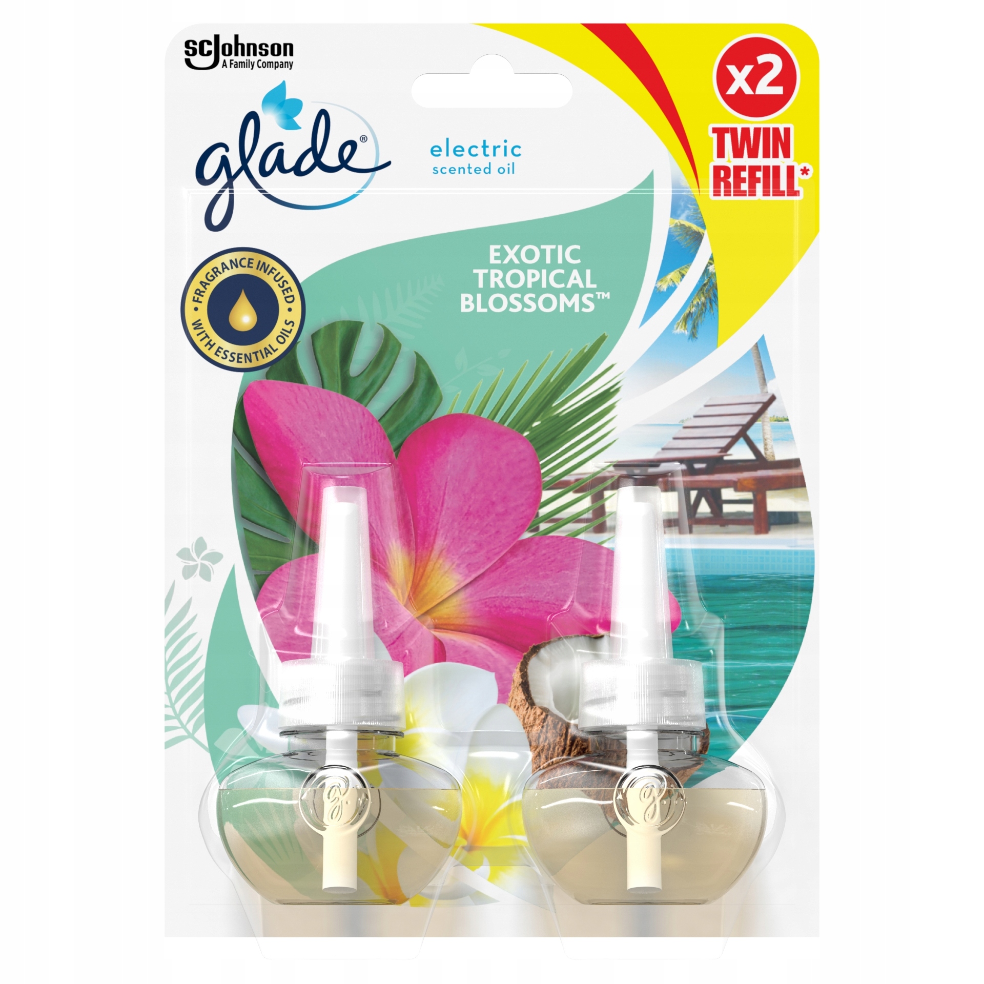 

Glade elctric zapas Tropical Blossoms 2 szt 20ml