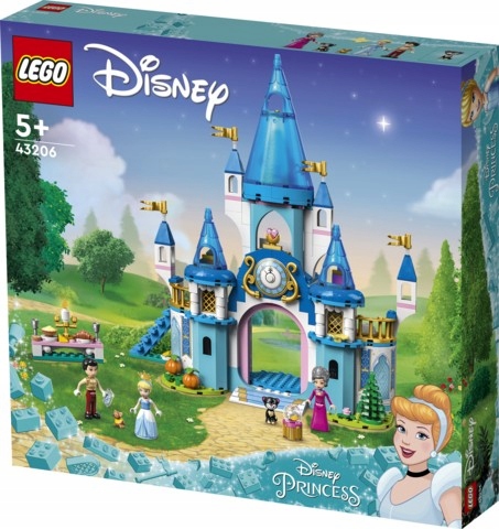 Lego – Disney Princezna – Zámek Popelky A Prince Z Pohádky – 43206