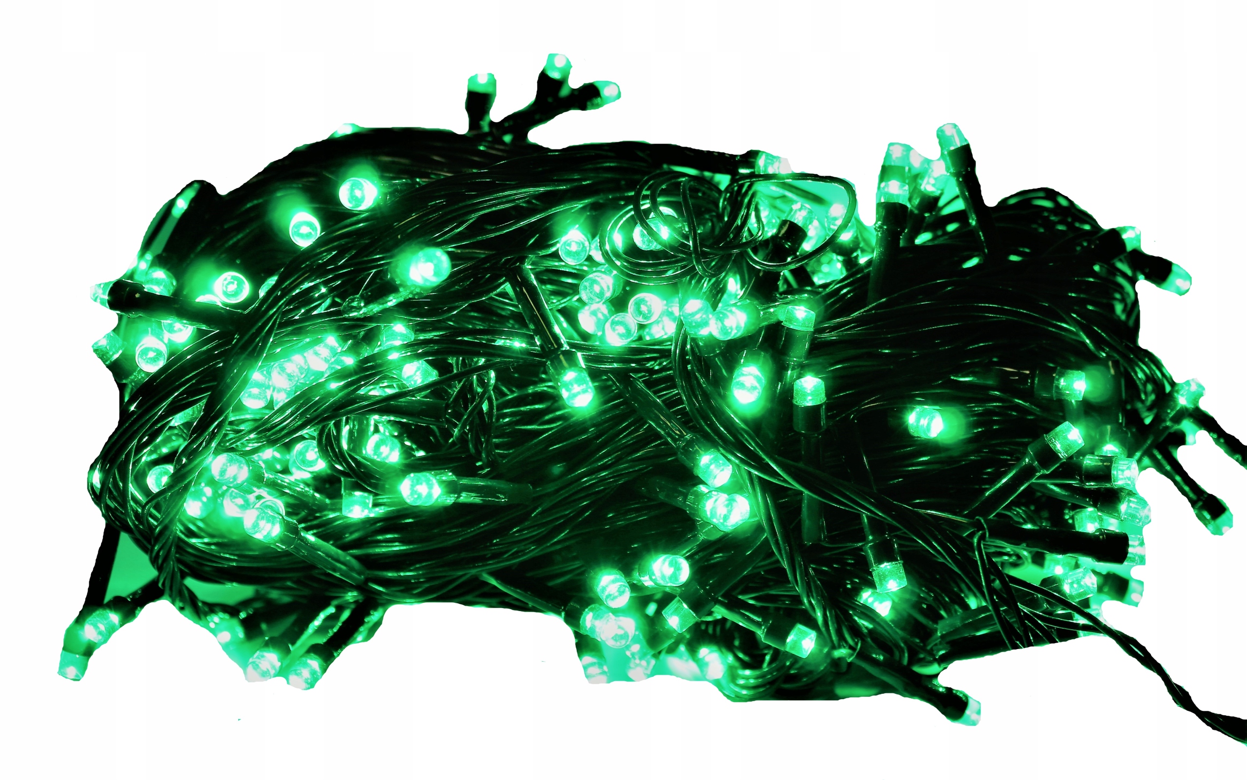 

Lampki światełka choinkowe 100 Led zielone