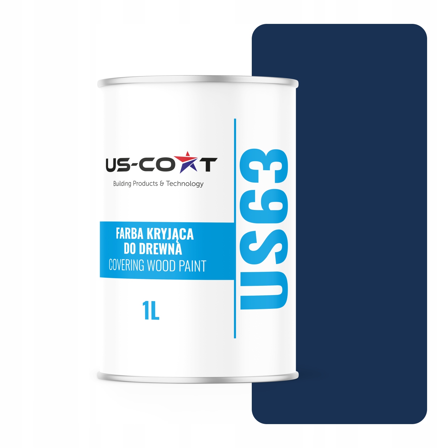 Barva Na Dřevo Kryjící Dveře Renovace Modrá Kobalt Ral 5013 Satén 1L