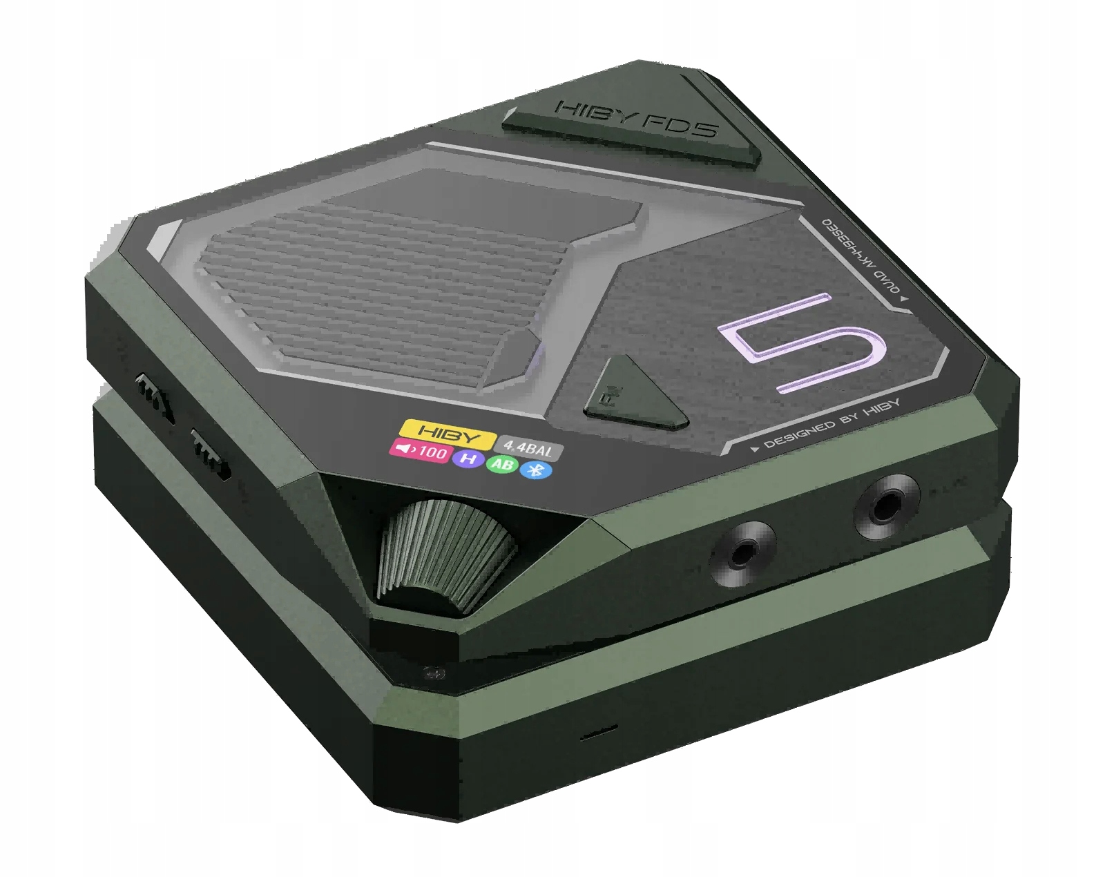 HiBy FD5 – stacionární Dac/amp 4x AK4493 DSD512 Mqa 8x Bluetooth