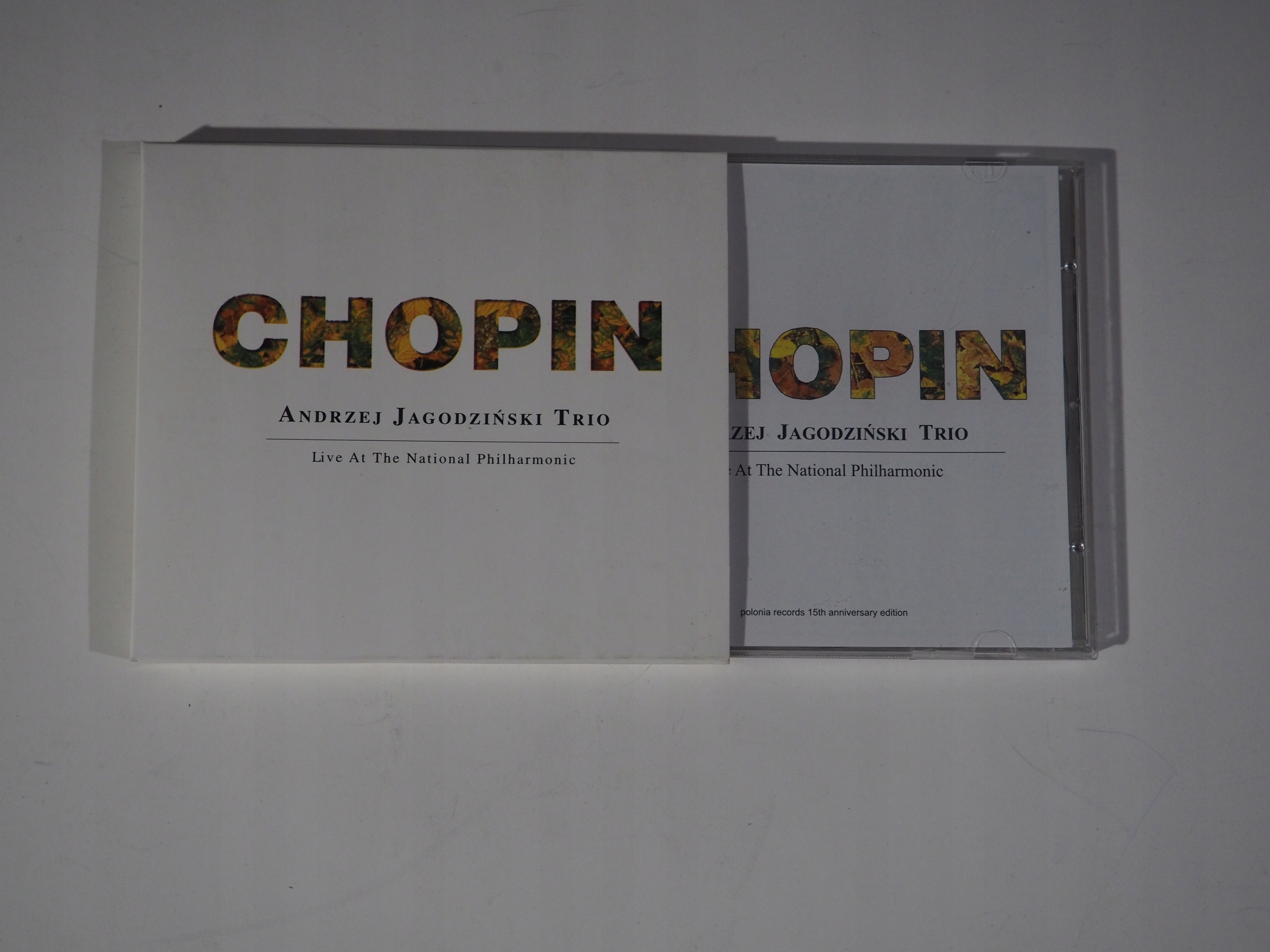 ANDRZEJ JAGODZIŃSKI TRIO: Chopin Live At The National Philharmonic De luxe