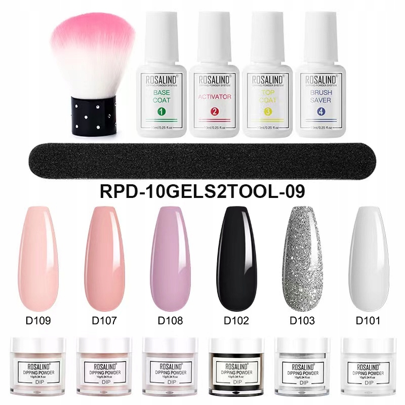 Zestaw do manicure tytanowego Rosalind Marka inna marka