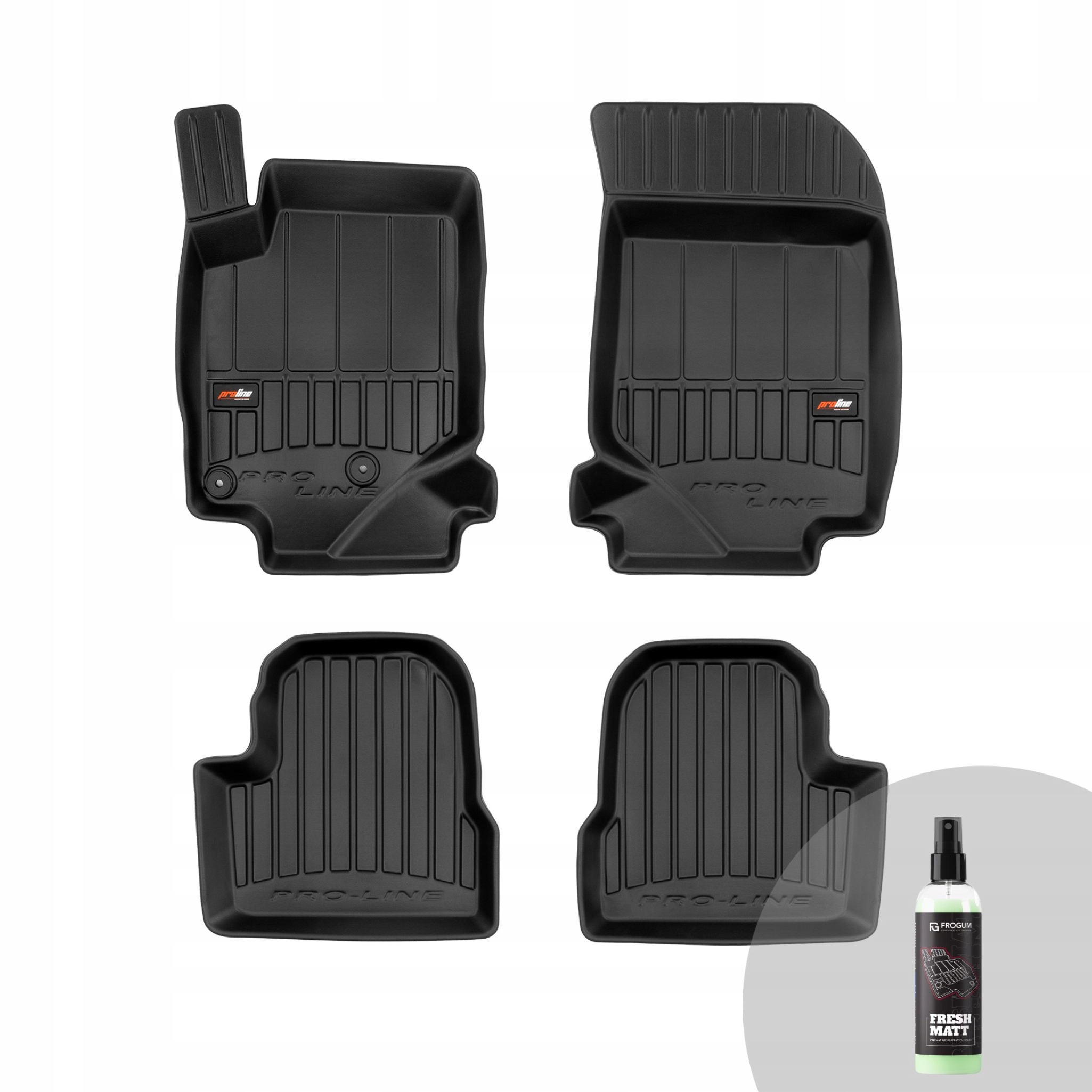 Frogum 3D koberce do auta pre Opel Corsa F, Peugeot 208 II