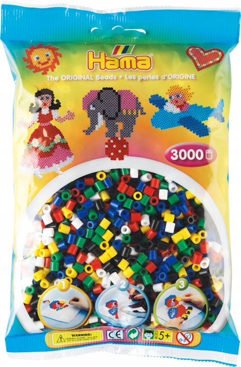 

Koraliki do prasowania MIX66 3000 szt Hama 201-66