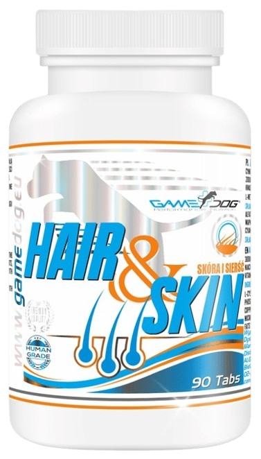 Levně Game Dog Hair & Skin podporuje stav kůže a srsti psa 90 tablet