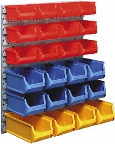 Zestaw pojemników 24 części / średni