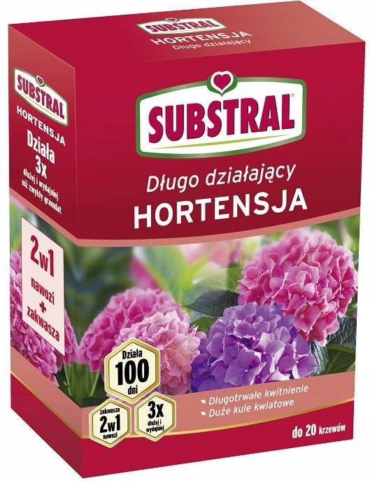 

Nawóz długodziałający do hortensji 1 kg Substral n