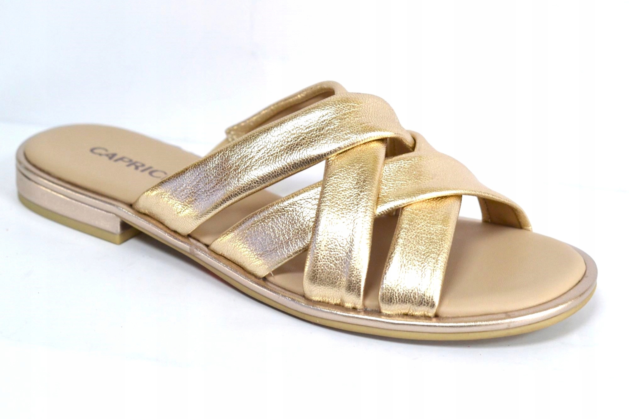 Caprice 27101-44 Nazouváky Zlaté Platinové, Kov. 36