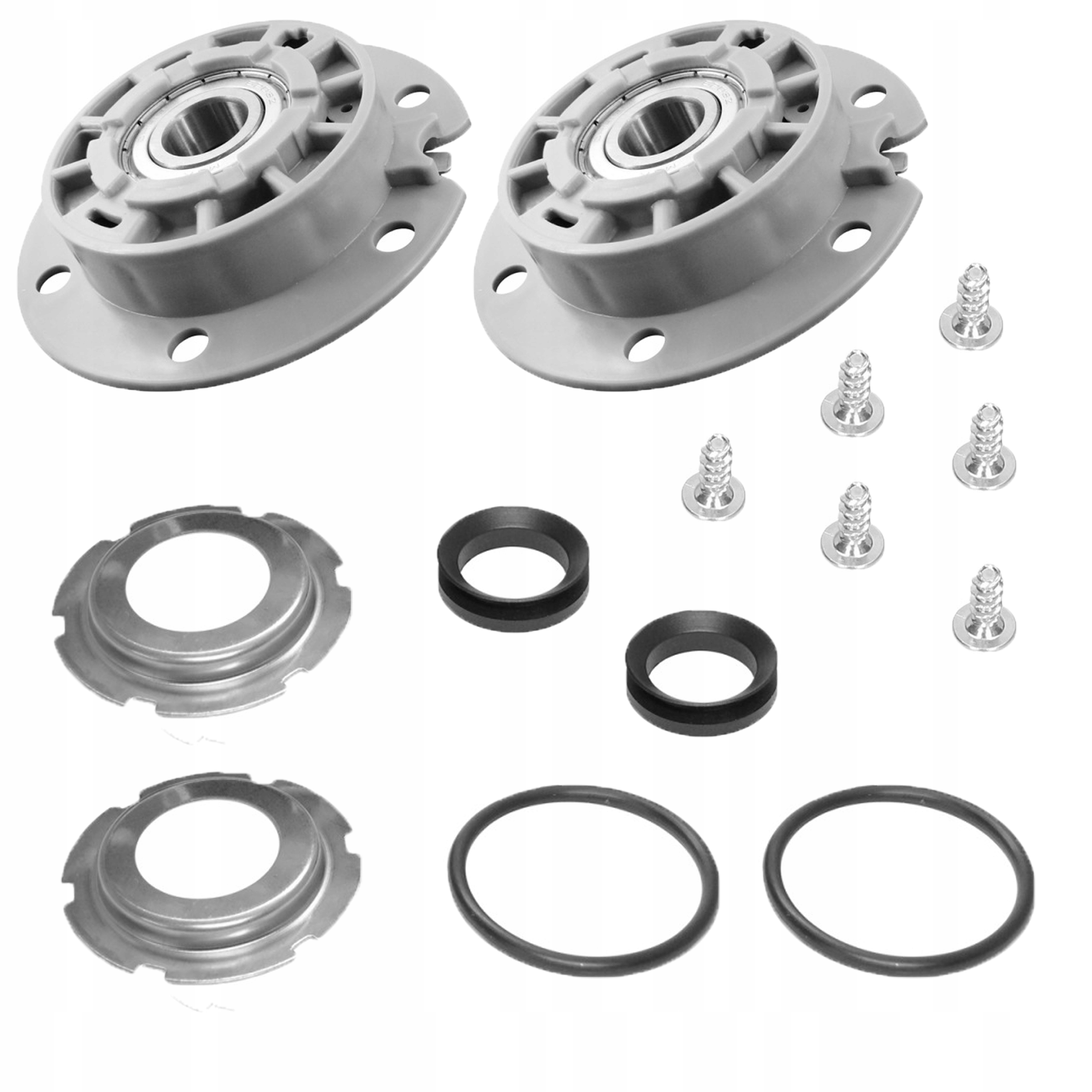 2x łożysko kompletne do pralki 481231019144 Whirlpool Awe Awt Polar Ptl Pwa