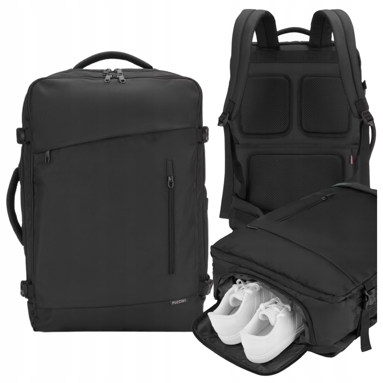 Batoh do letadla XL Easy Pack Puccini PM9028-1 Ryanair je prostorný