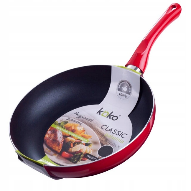

Patelnia Indukcja Gaz Aluminiowa Non-stick 20 CM