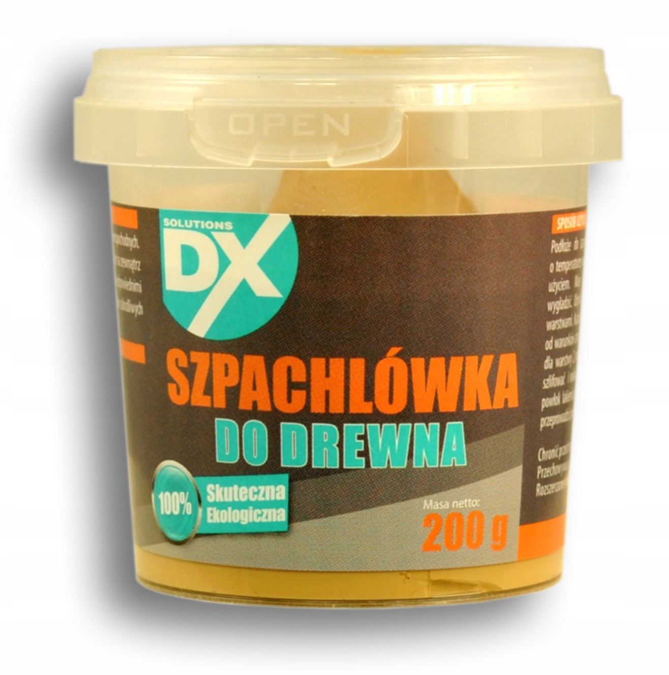 

DX szpachlówka do drewna 200g Jasny Orzech