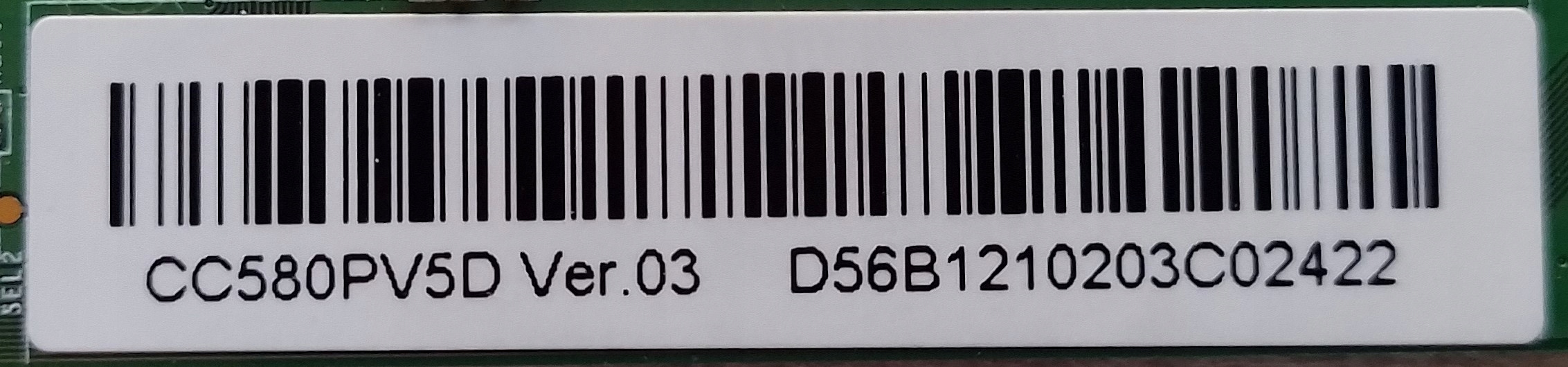 SZYBA 58'' Ekran-CC580PV5D UHD 4K