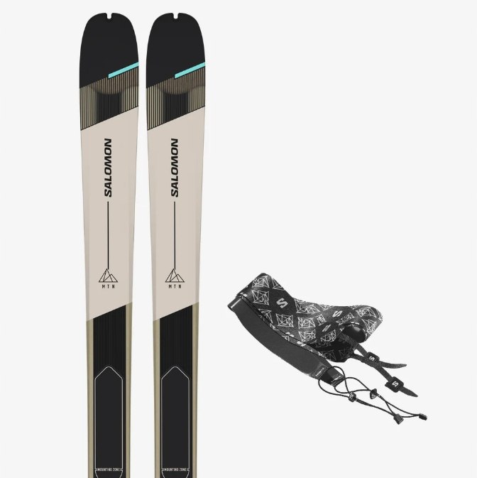 Dámské lyže Salomon Mtn 86W Carbon, délka 164 cm Tuleň