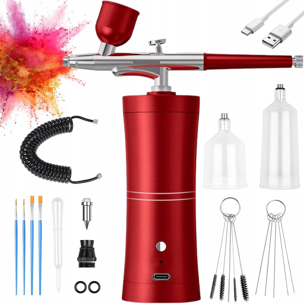 Elektrický Usb Airbrush se 3 úrovněmi tlaku – 0.3 mm Diskrétní tryska
