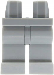 

Lego nogi nóżki figurki 970c00 spodnie jasne szare