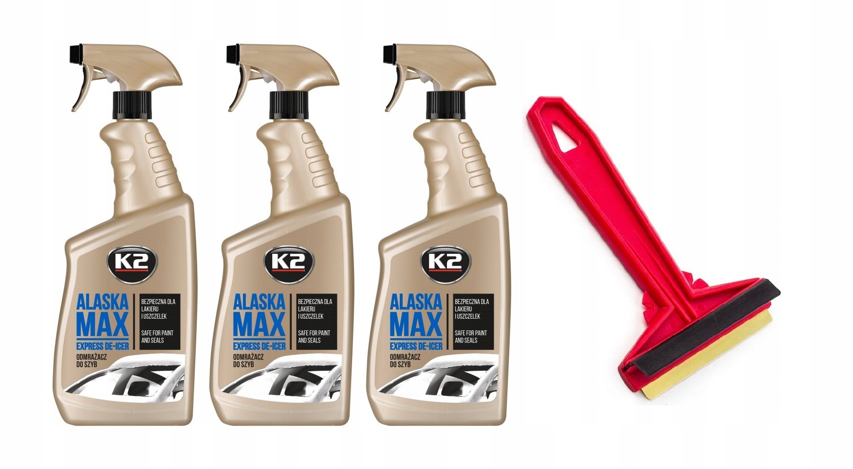 

K2 Alaska X3 Odmrażacz Do Szyb Skrobaczka Murska