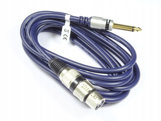 Kabel XLR(ž) Jack 6.3(m) mono MK17 Vitalco 10 m (x1ks)