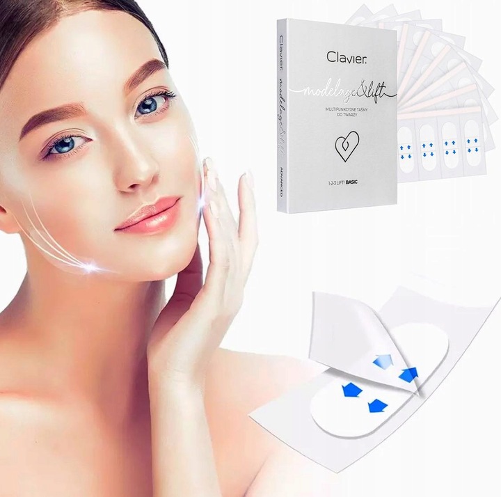 TAŚMY KURACJA LIFTINGUJĄCE PODWÓJNY PODBRÓDEK