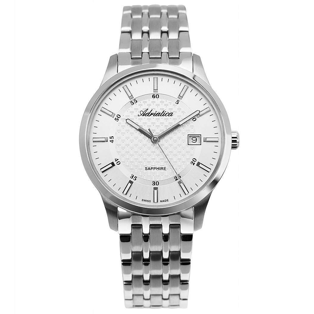 Pánské Hodinky Adriatica A1256.5113Q stříbrný náramek